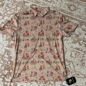 NWT men's Burlebo polo